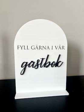 Skylt - Valfri text