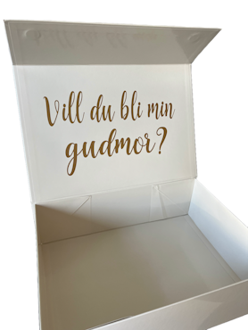 Presentlåda - Gudmor/Gudfar