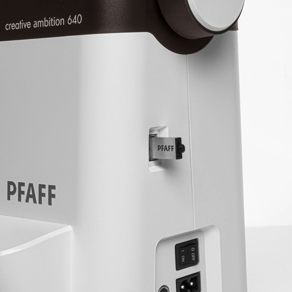 Pfaff creative ambition™ 640 sy- och brodérmaskin