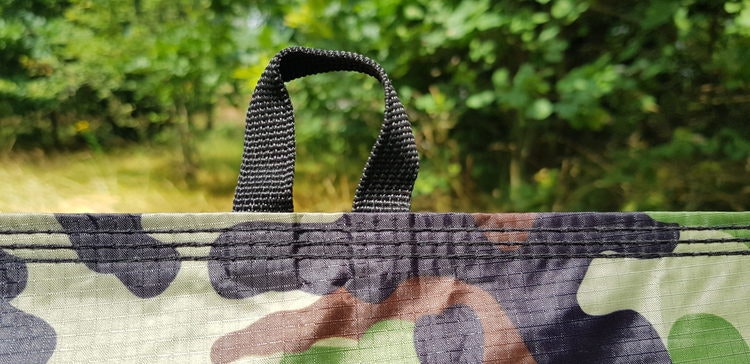 BUSHMEN CAMO THERMO TARP 3x3 - HuskyGård The Hammock & Bushcraft Store