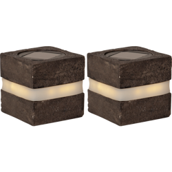 Stonecube solcell 2pack