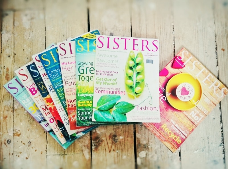 Artikel om TAHARA i Sisters Magazine