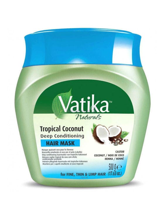 Vatika Hårmask Tropisk Kokos