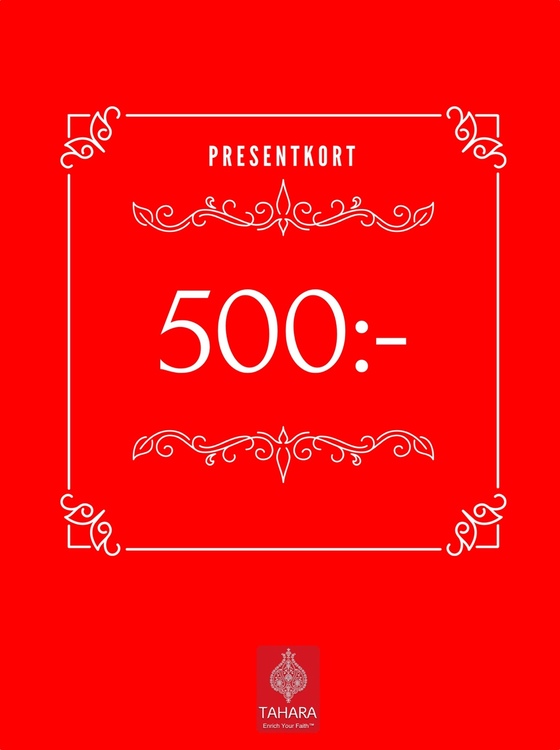 Presentkort 500:-