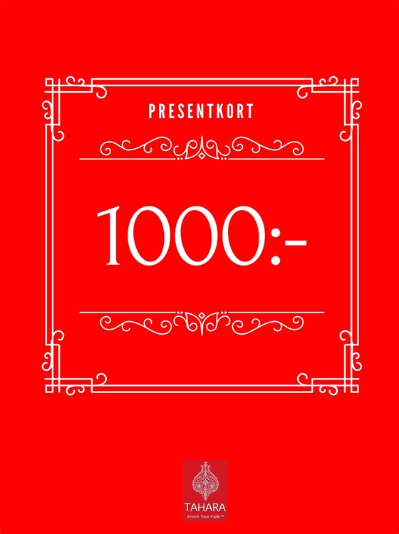 Presentkort 1000:-