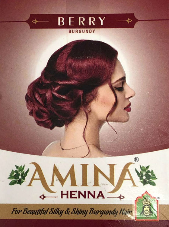 Amina Henna Hårfärg Vinröd