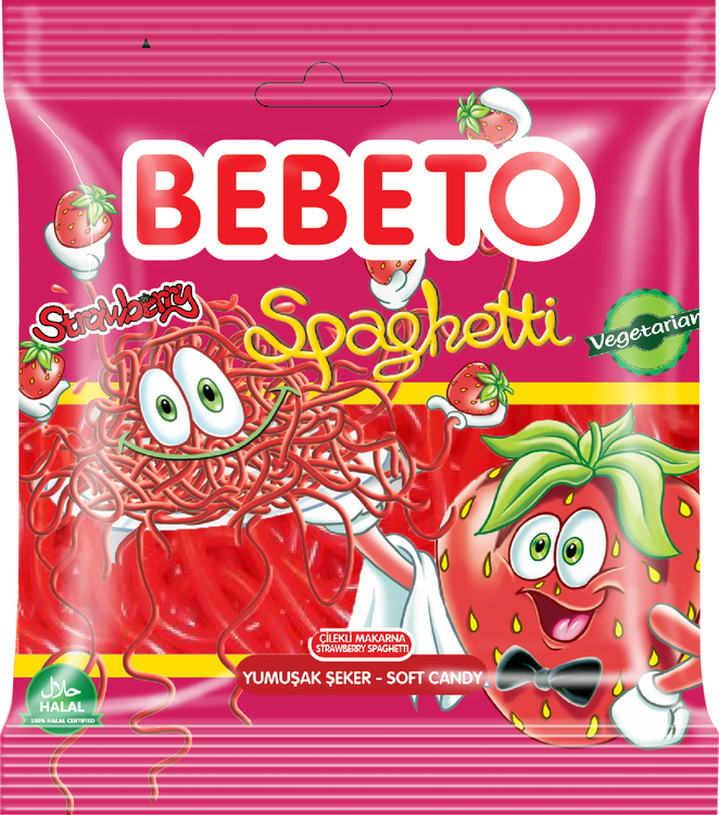 Bebeto Spaghetti Strawberry