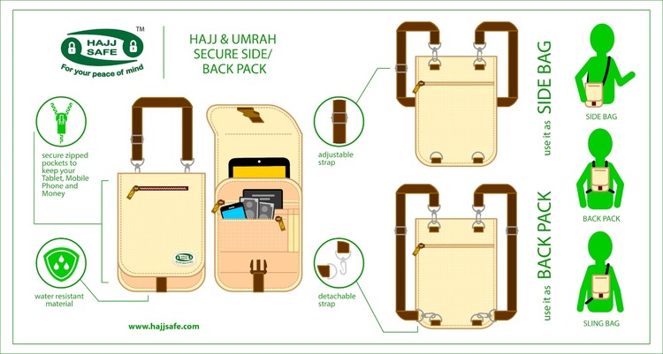 Ryggsäck för Hajj & Umrah