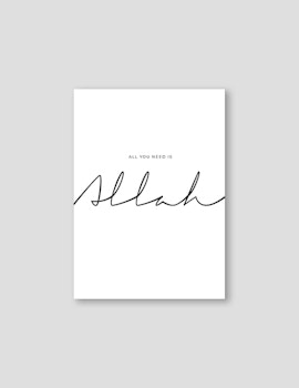 All You Need is Allah Poster
