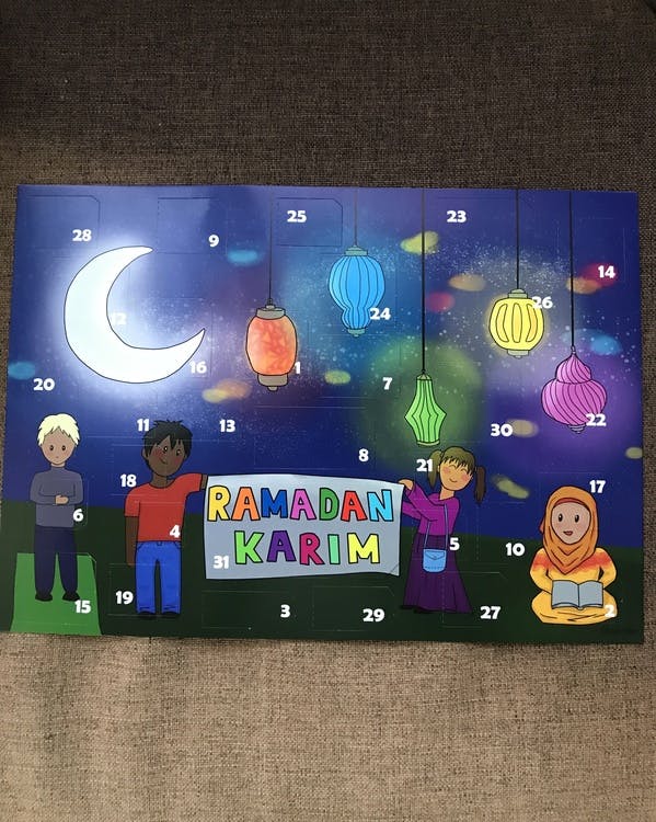 Ramadan Karim kalendern