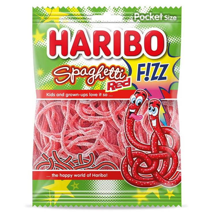 haribo spaghetti red fizz