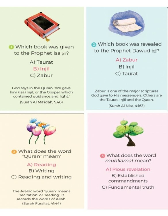 Quran Quiz Flash Cards