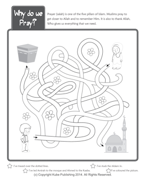 All About Prayer (Salah) Activity Book