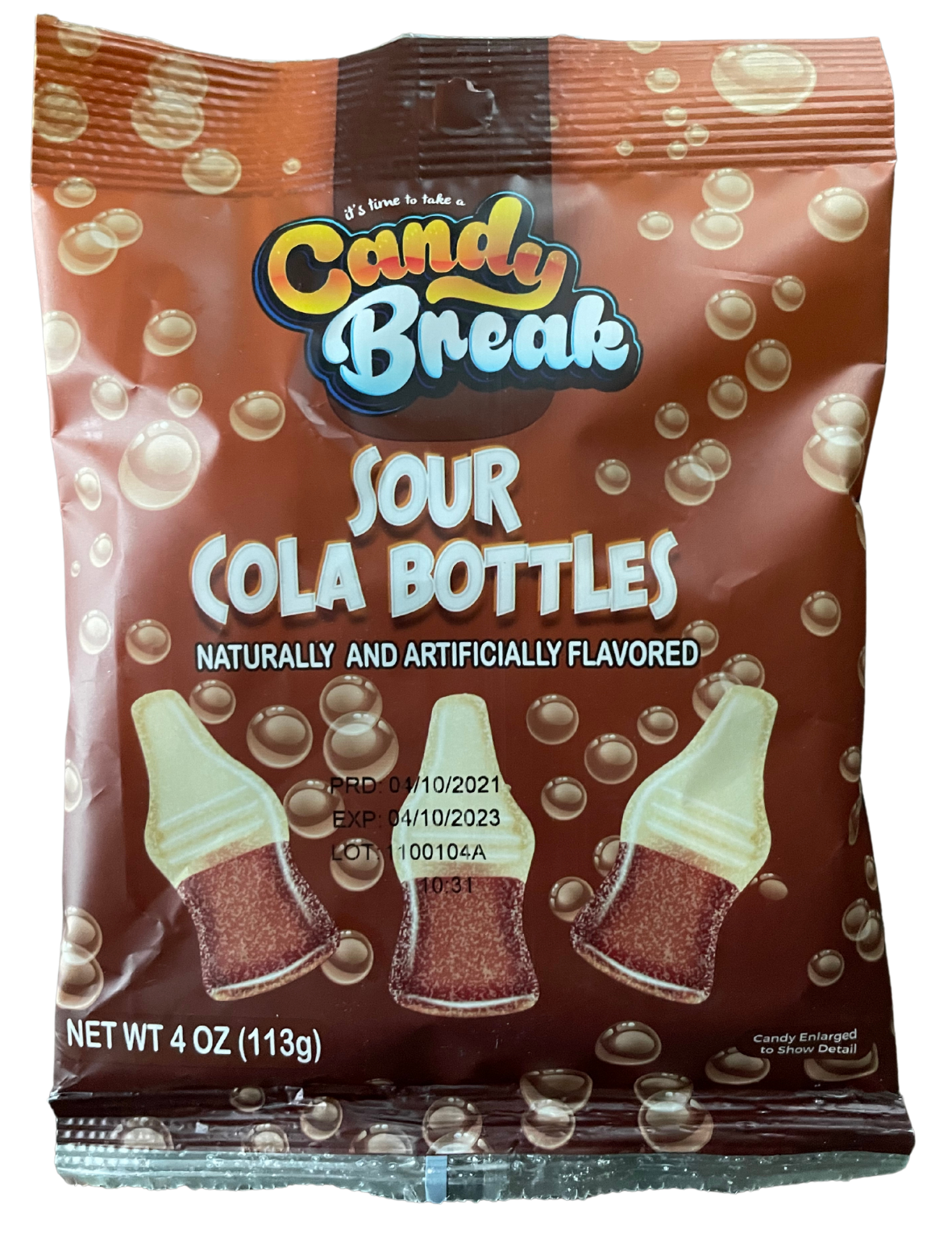 Candy Break Sour Cola Bottles