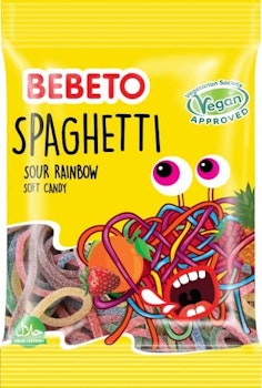 BEBETO Rainbow Sour Spaghetti