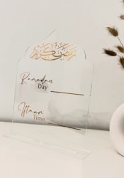 Ramadan Countdown Calendar Gold