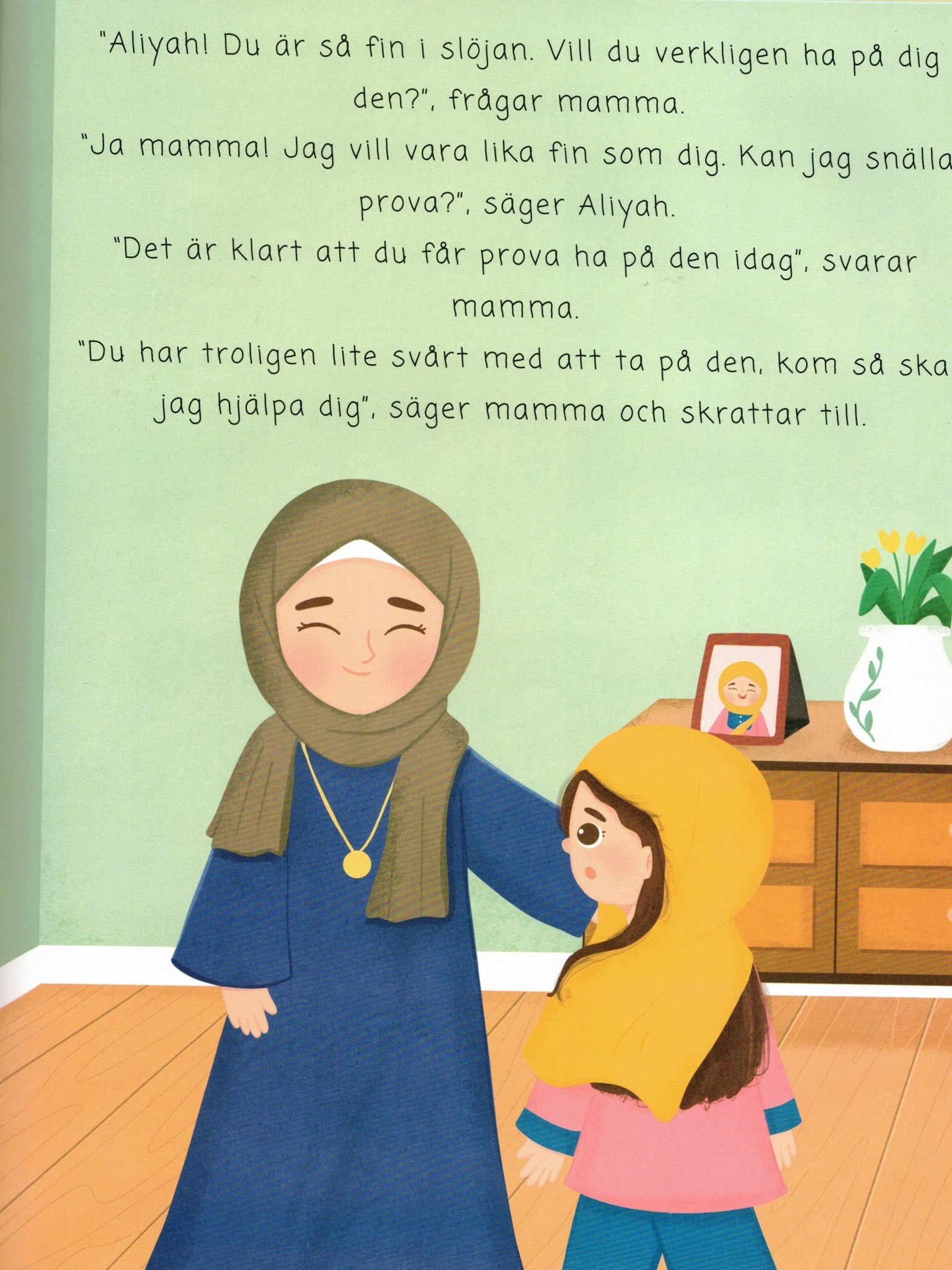 Aliyahs gula hijab