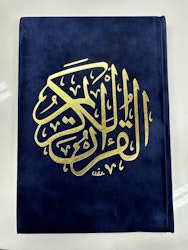 Sammet Koran Mörkblå