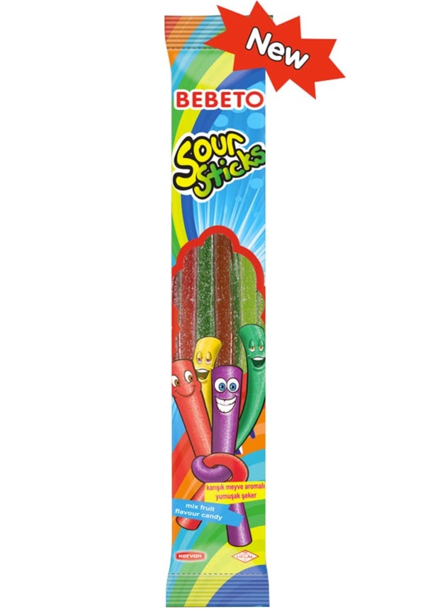 BEBETO Sour Sticks Mix