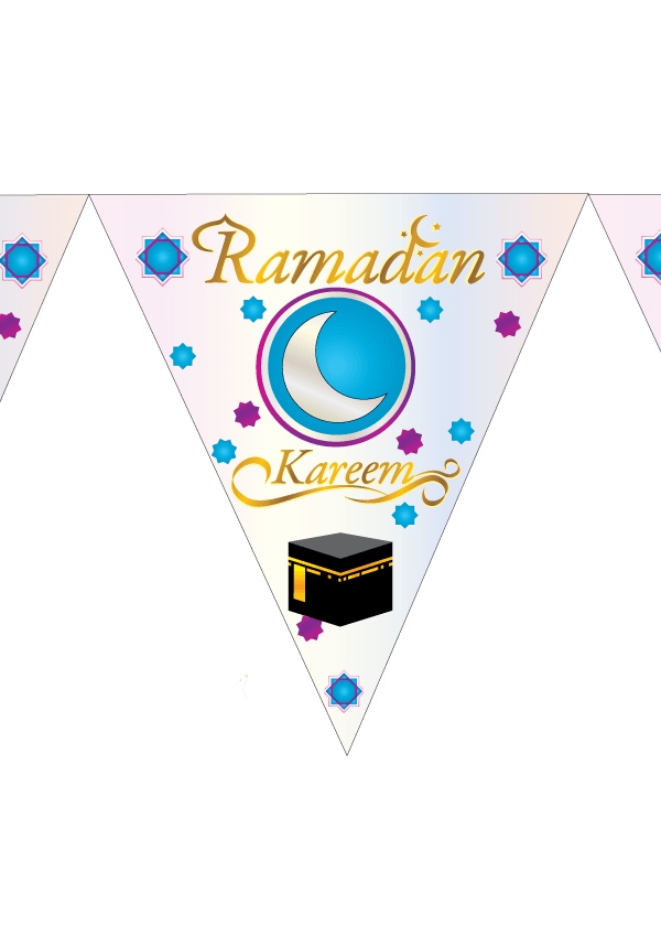 Ramadan Kareem Flaggor