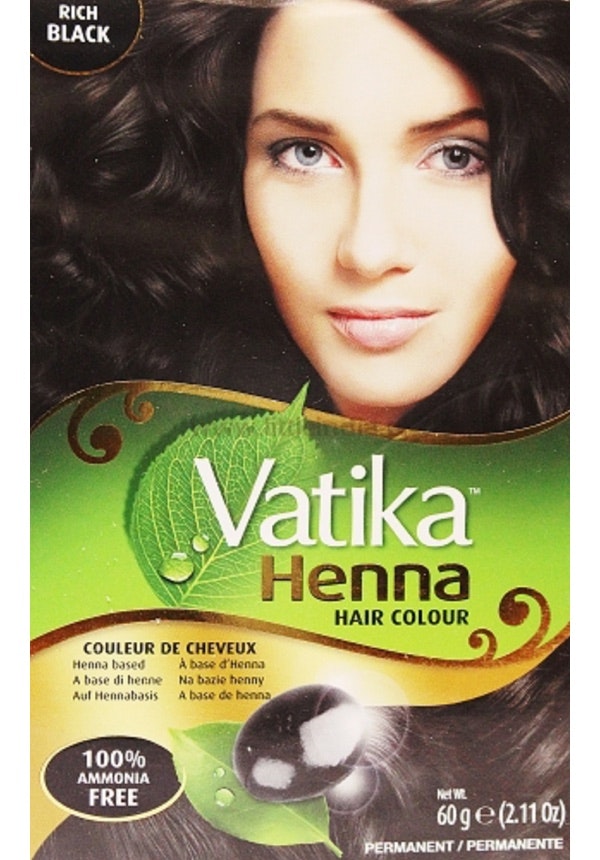 Vatika Henna Hårfärg Svart - TAHARA