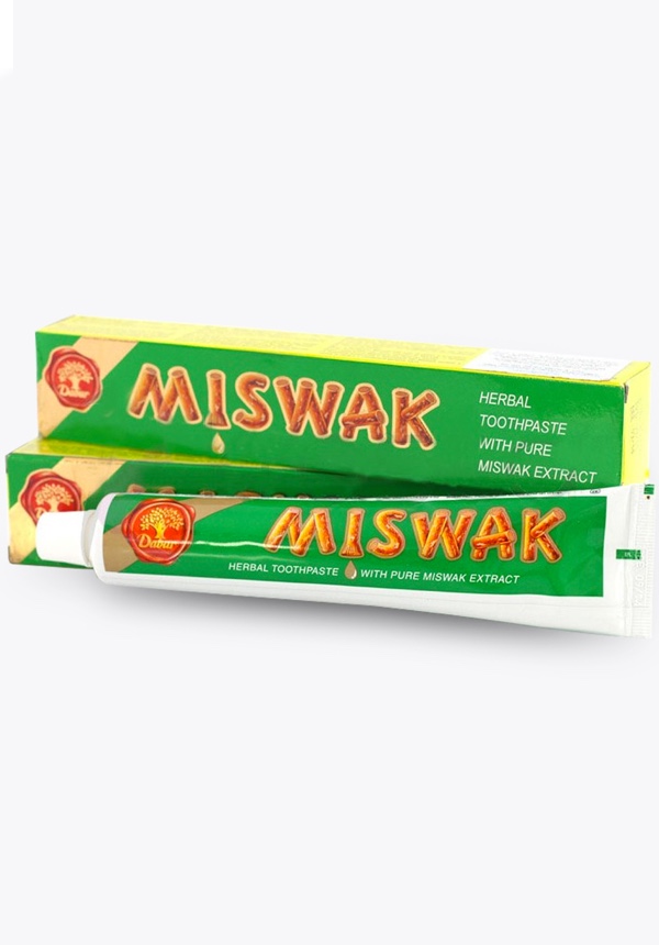 Miswak Dabur tandkräm utan fluor 170g