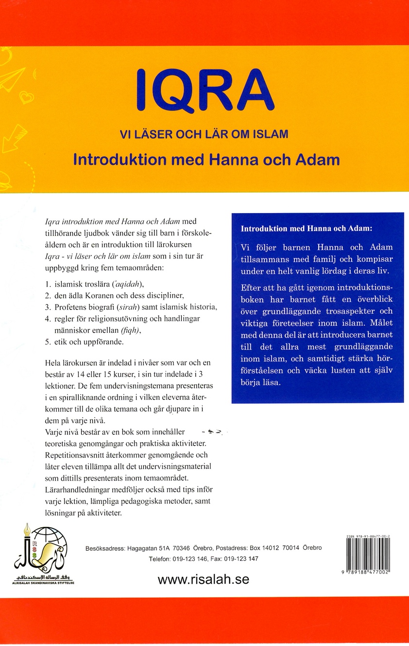 IQRA. Vi läser och lär om islam. Hanna och Adam
