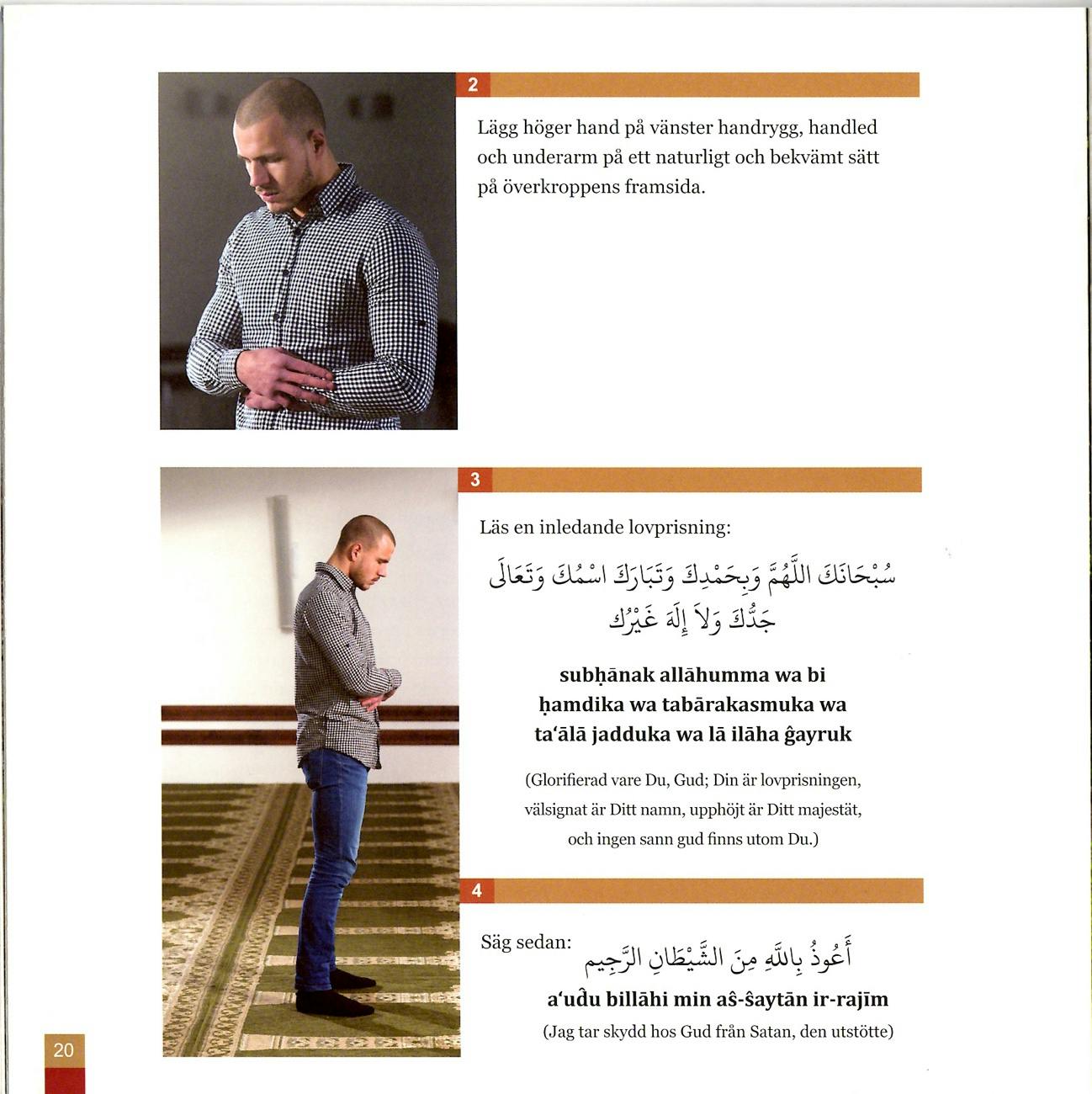 Min bön - en handbok för tvagning och bön i islam