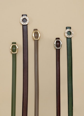Black Color, Belte med Strass
