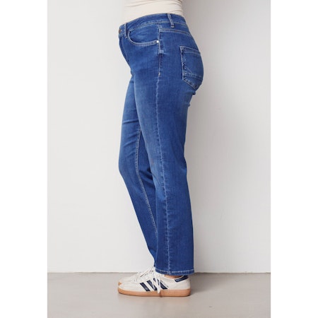 ISAY, Monza Straight Jeans - Mid Denim