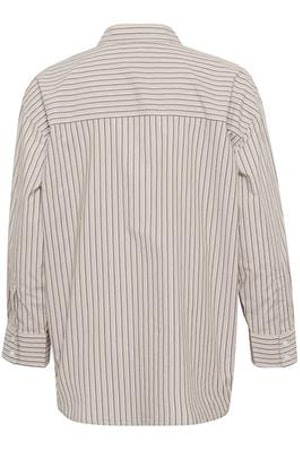 Part Two, Savanna Skjorte, Neutral Twin Stripe