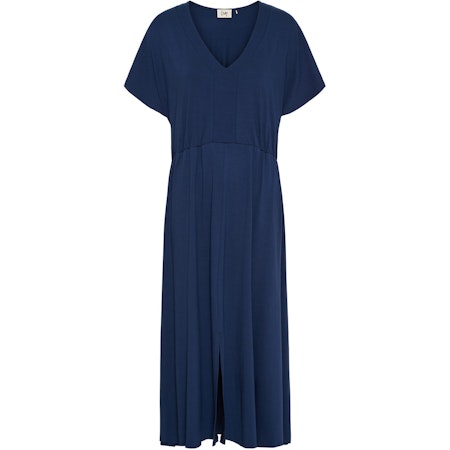 ISAY Louis V-Neck Dress Navy