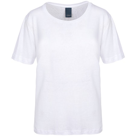 Luxzuz - Lin T-Shirt Hvit