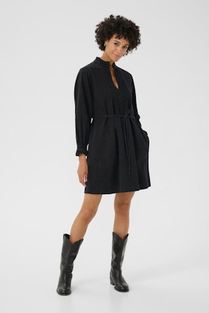 Part Two - Sarine Kjole Washed Black Denim