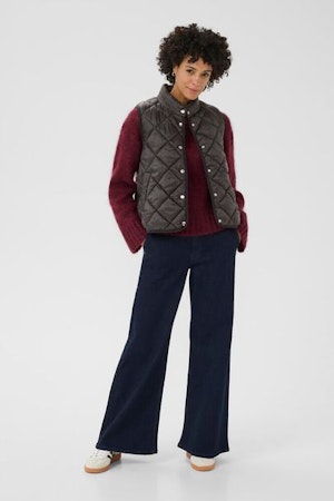 Part Two - Sidse Varm Vest  Black