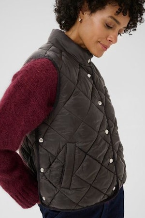 Part Two - Sidse Varm Vest  Black