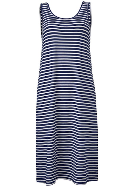 Ounce Dress - Navy/White Stripe