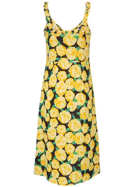 Oriental Print Dress - Flowerhead