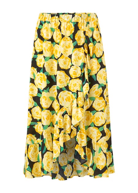 Oriental Print Skirt - Flowerhead