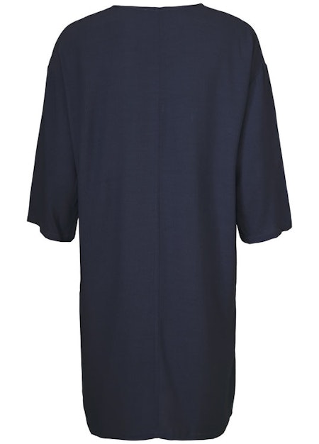 Rome Dress - Navy Sky