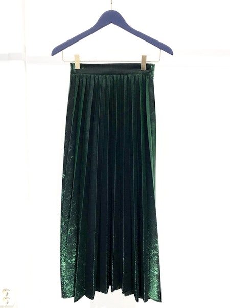 Mabel Pleated Skirt - Green