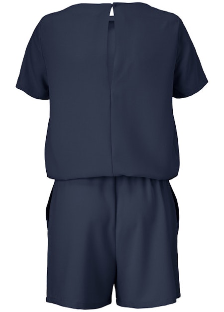 Campell Playsuit - Navy Sky