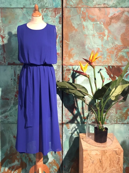 Kate Long Dress - Blue