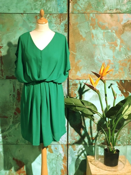 Samarina Mini Dress - Green