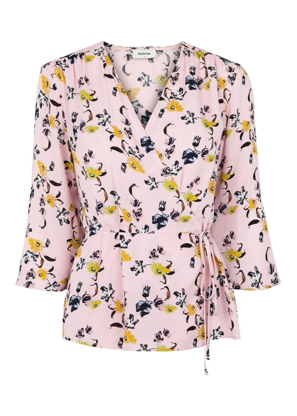 Fardosa Print Top - Pale Floral