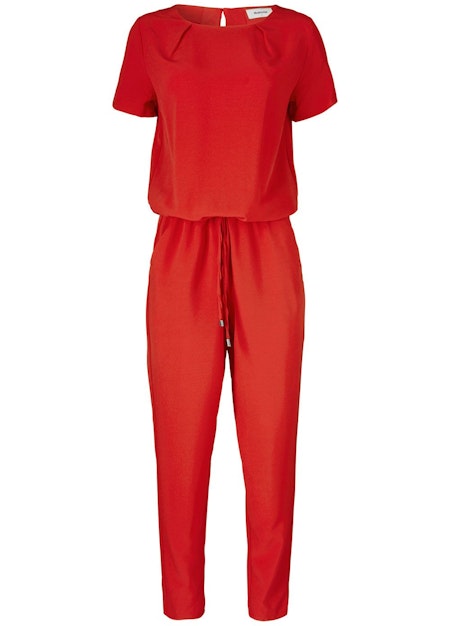 Campell Jumpsuit - Fire Red