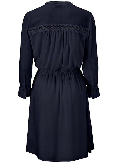 Noa Dress - Navy Ský