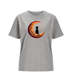 T-shirt  Dam - Katt på månen