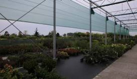 Skuggnät 6,24 m x 100 m, UV, grön 55g/m² Fraktfritt