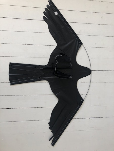 Fågelskrämma 8 meter med drake komplett 2 st